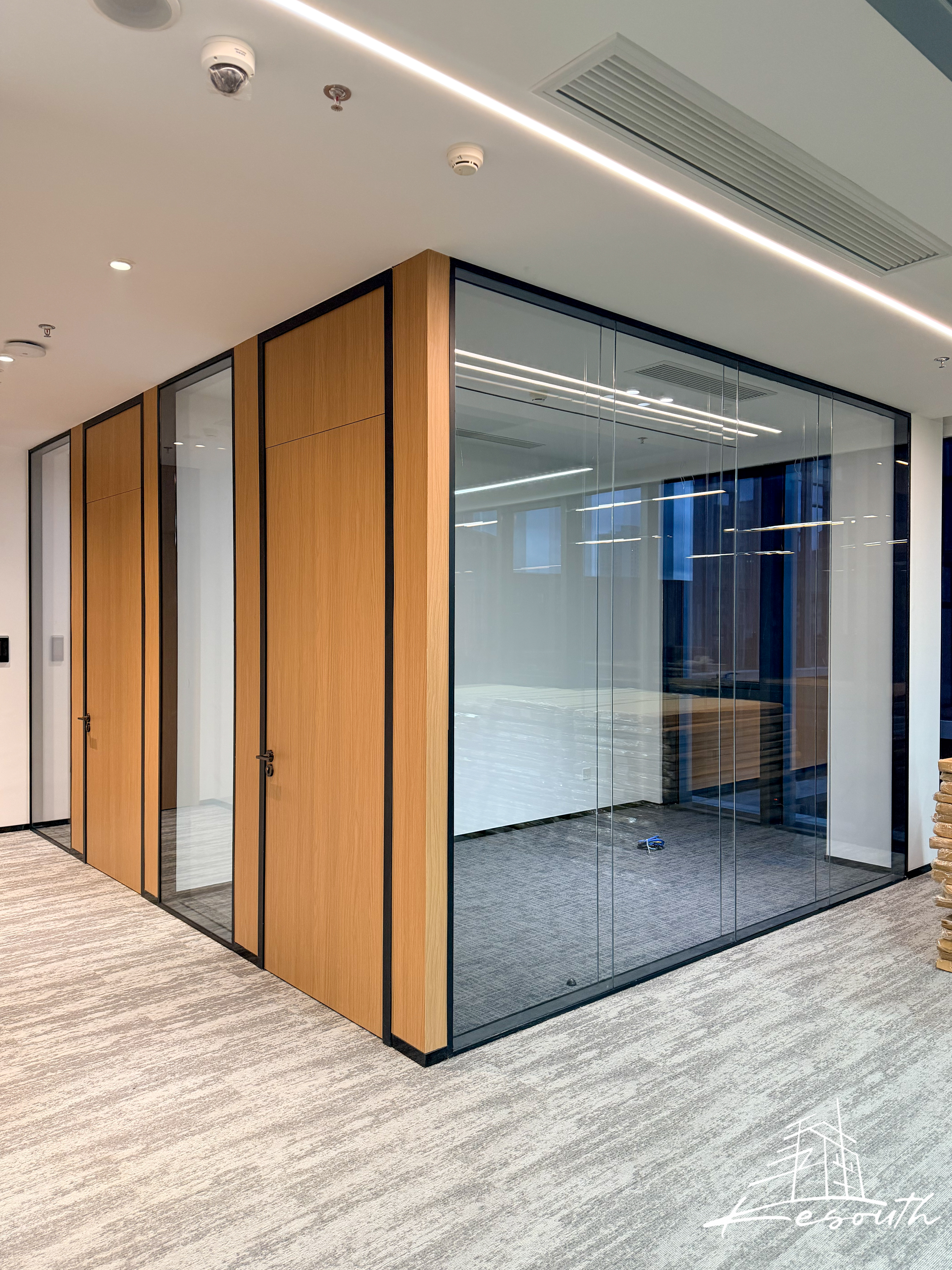 雾化玻璃隔断展示图 2