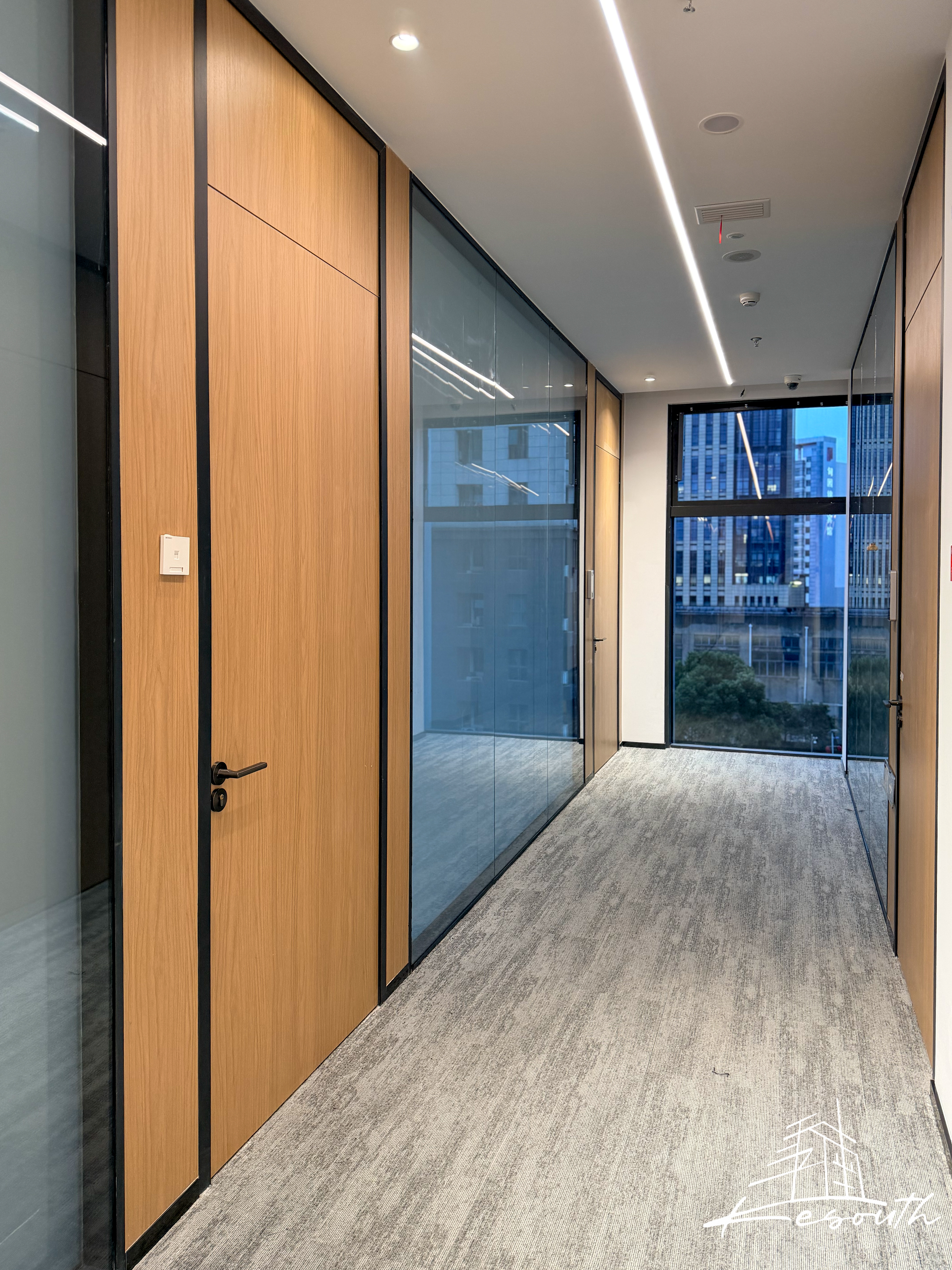 雾化玻璃隔断展示图 3